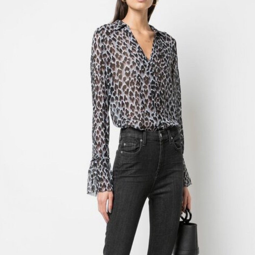 PAIGE Leopard Print Women's Top